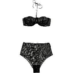 Black Polyamide Lingerie