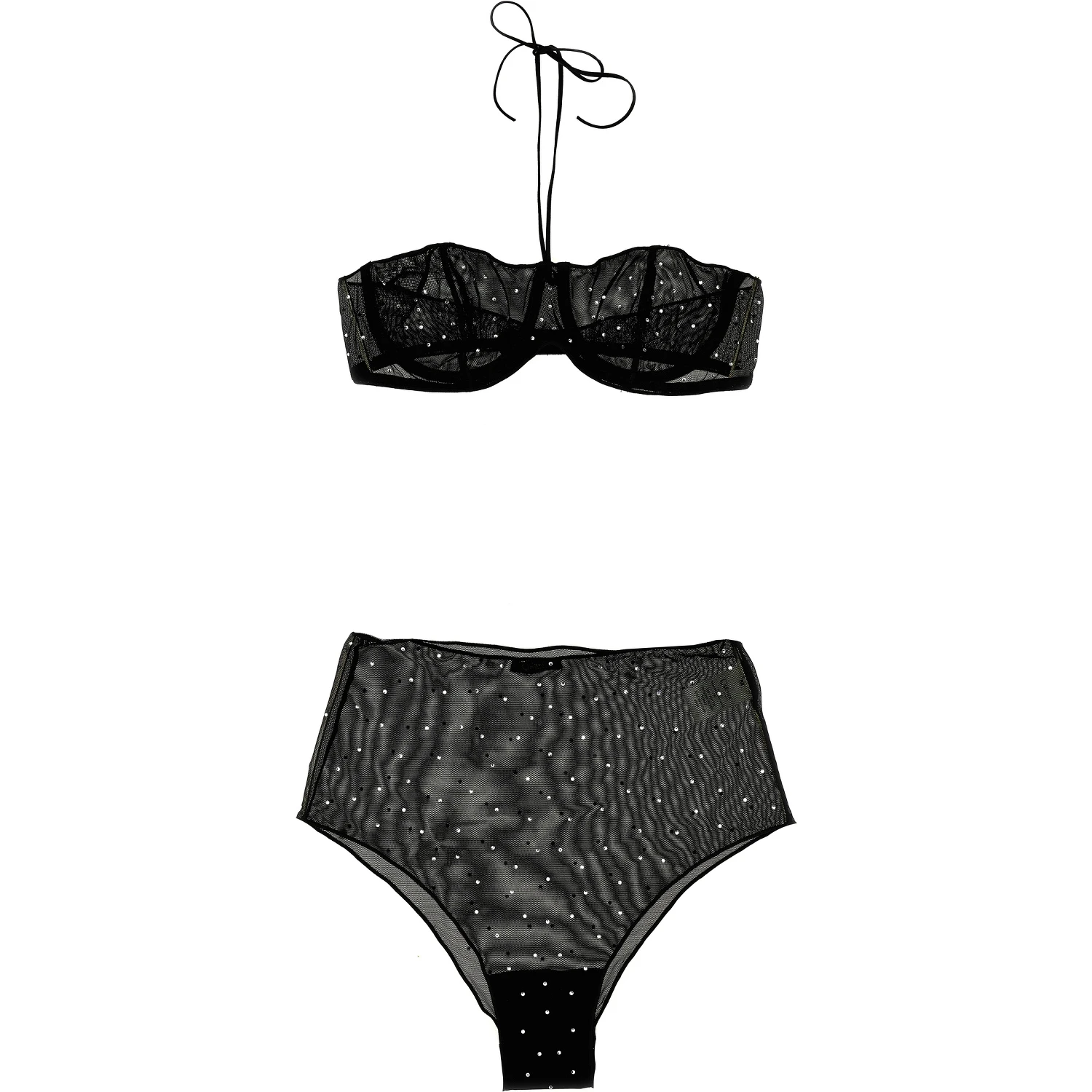 Black Polyamide Lingerie