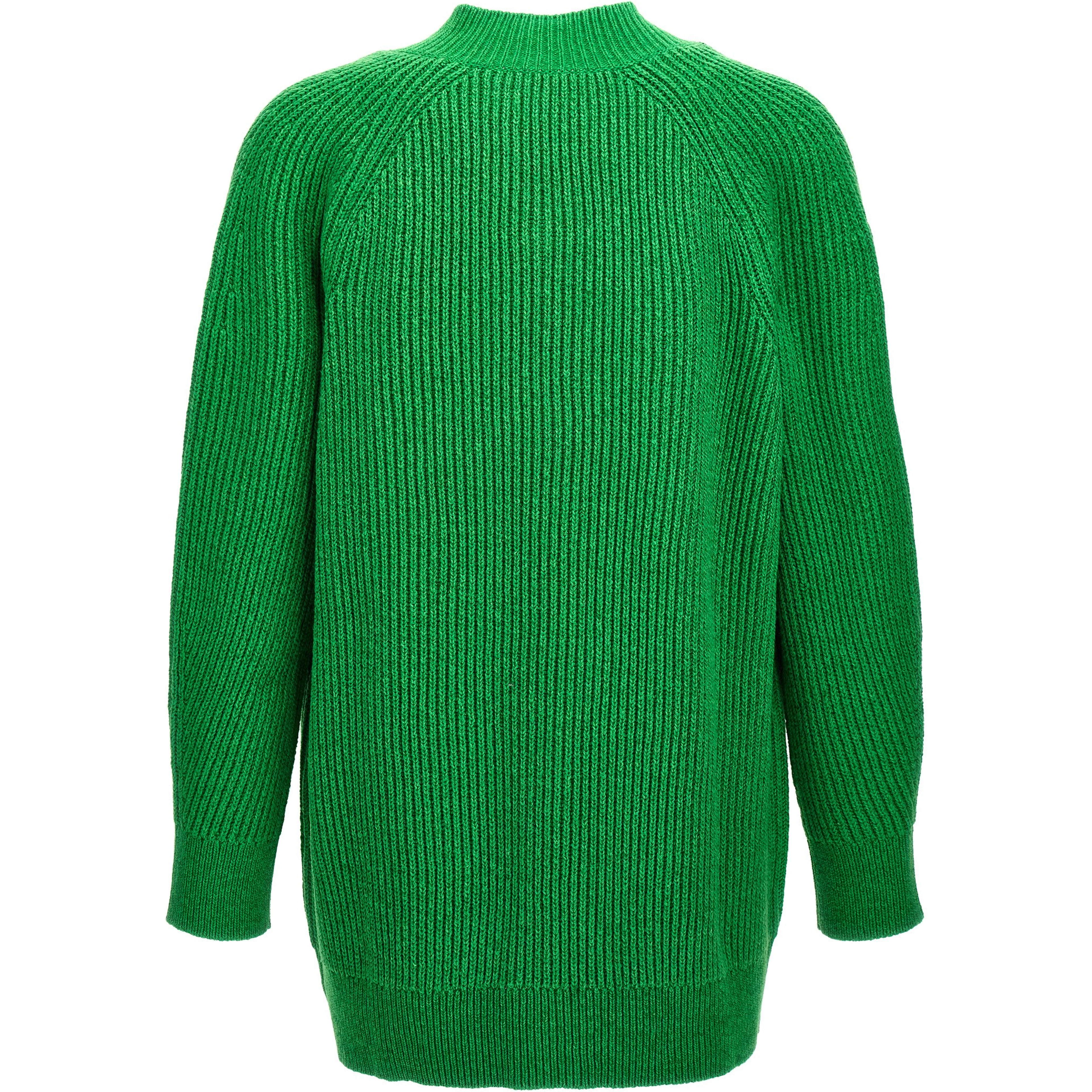Bicolor Cotton Cardigan