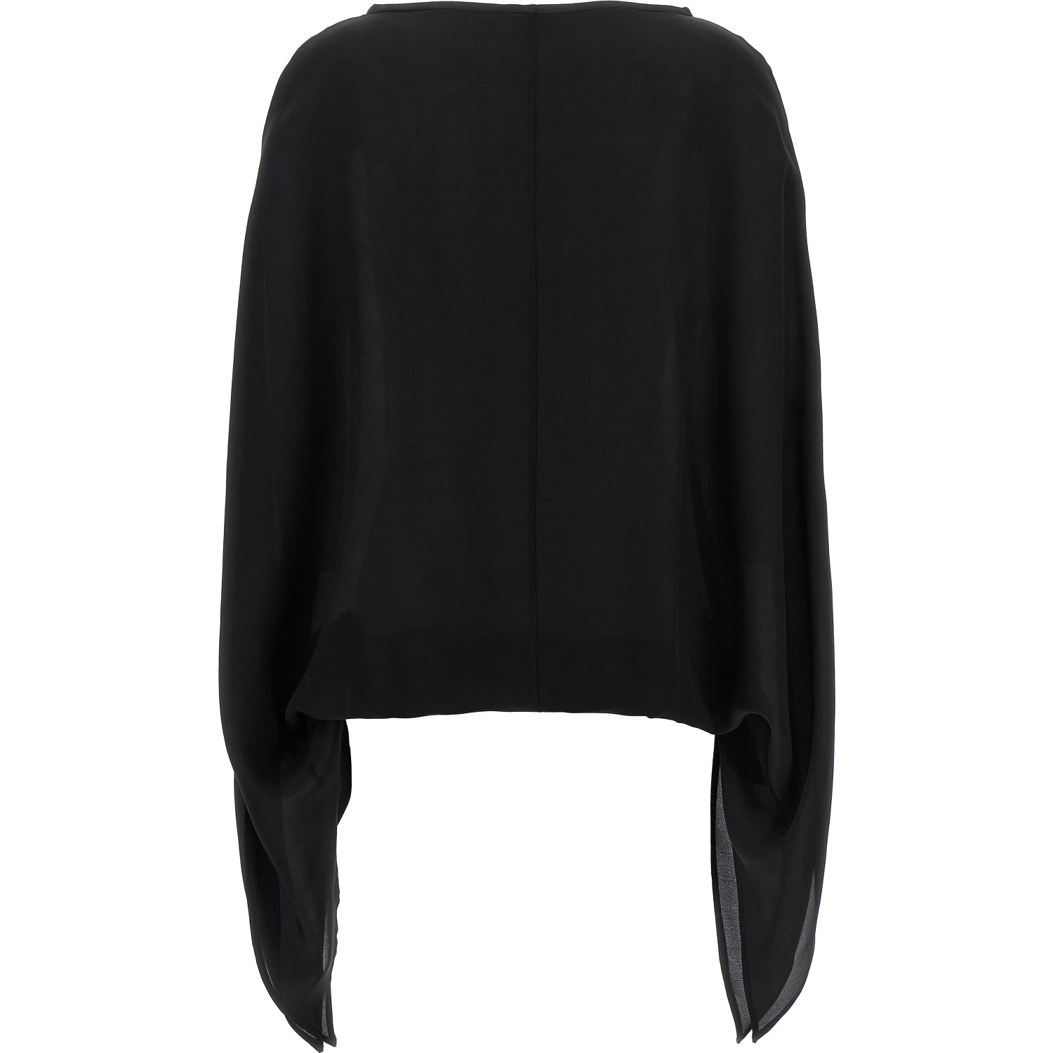 Black Silk Blouse