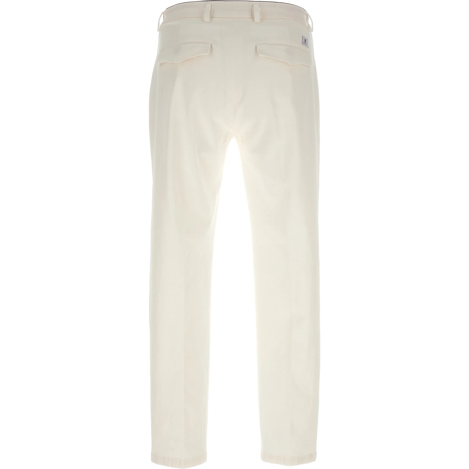 White Cotton Pants
