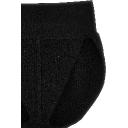 Black Cashmere Briefs