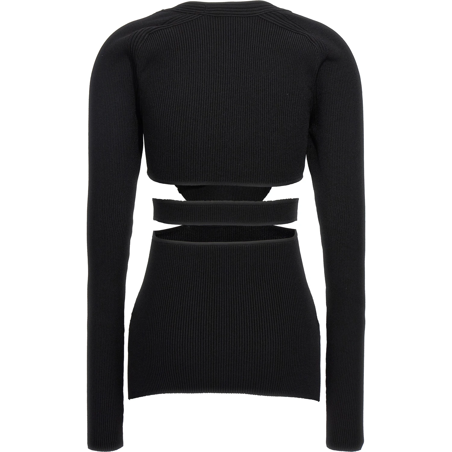 Black Viscose Cardigan