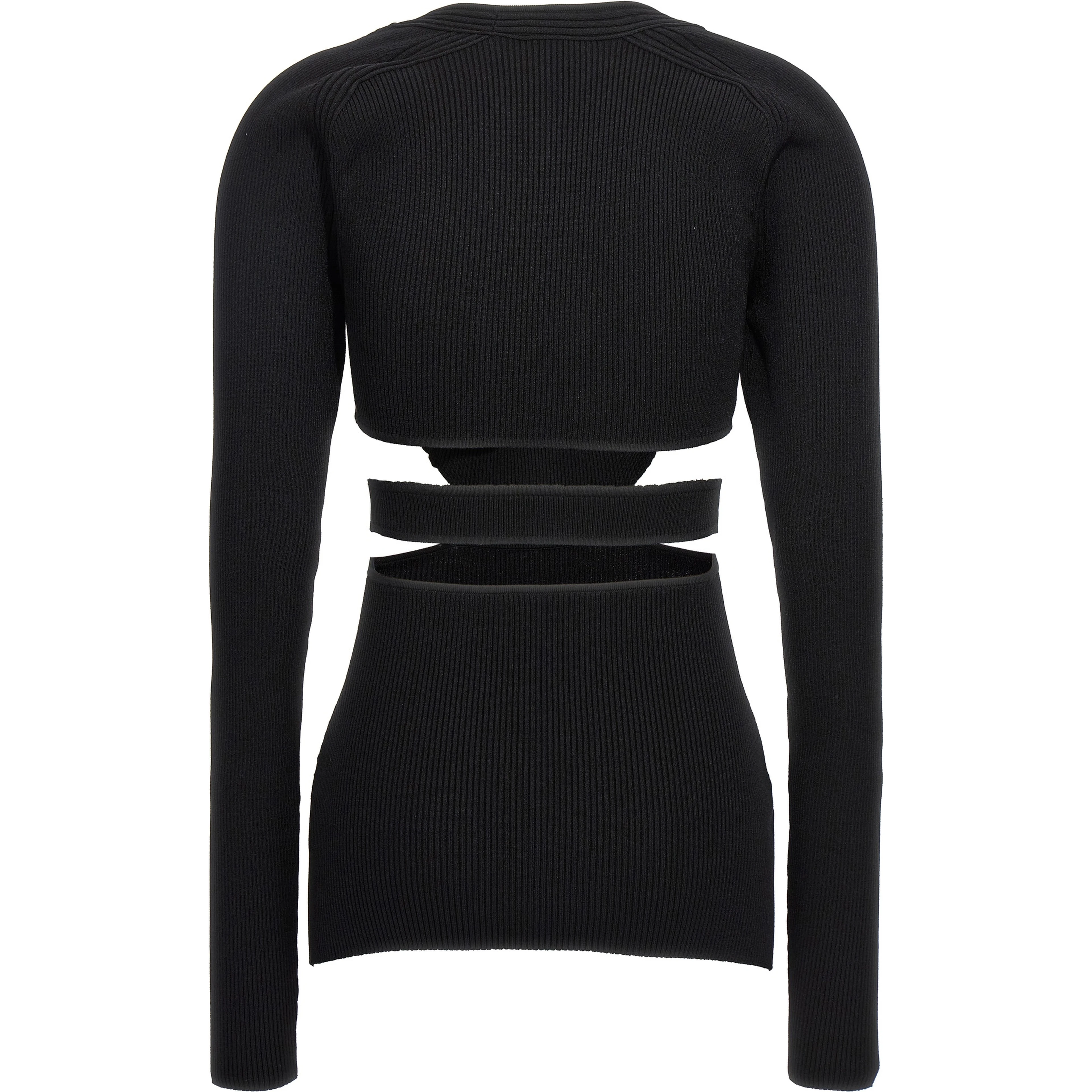 Black Viscose Cardigan