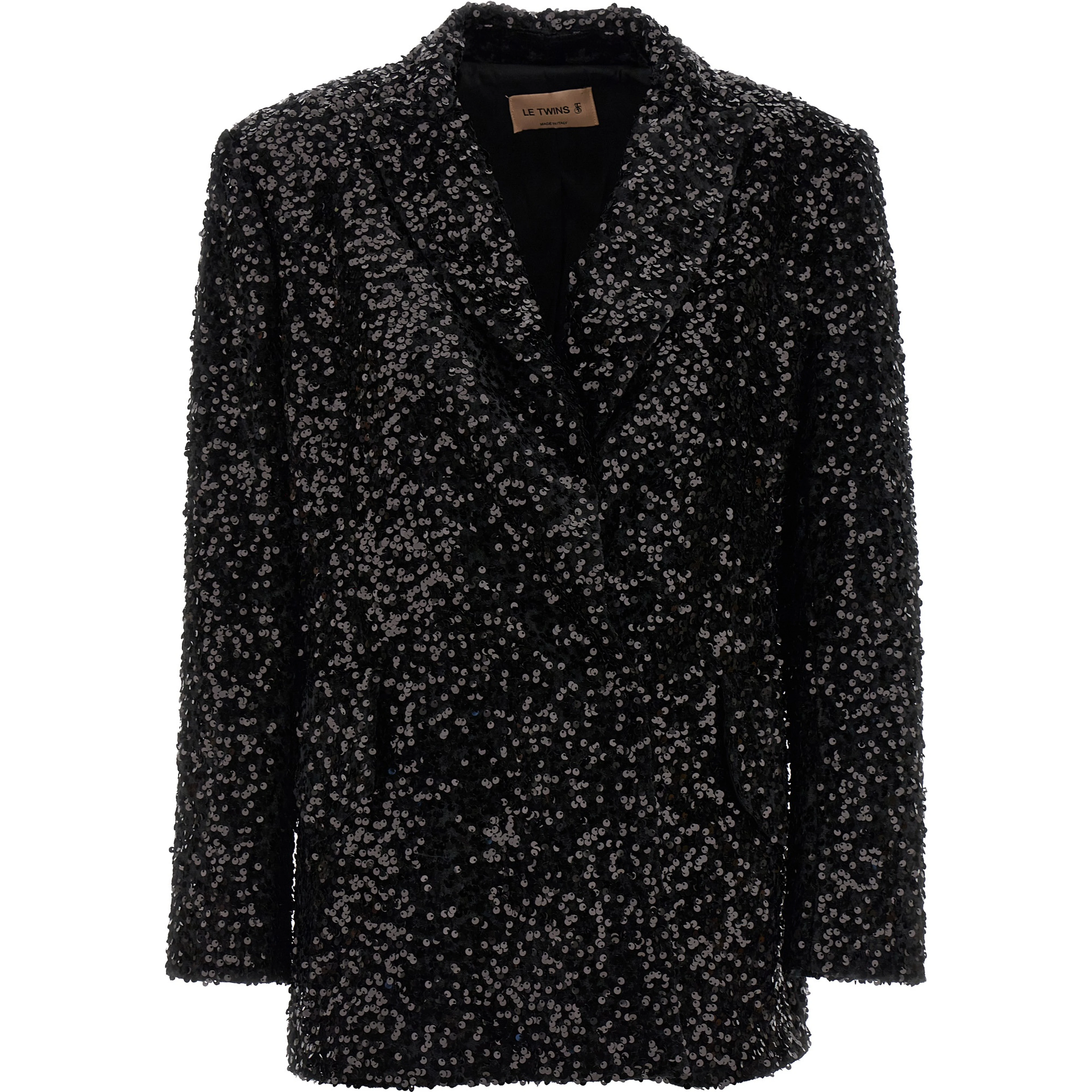 Black Polyester Blazer