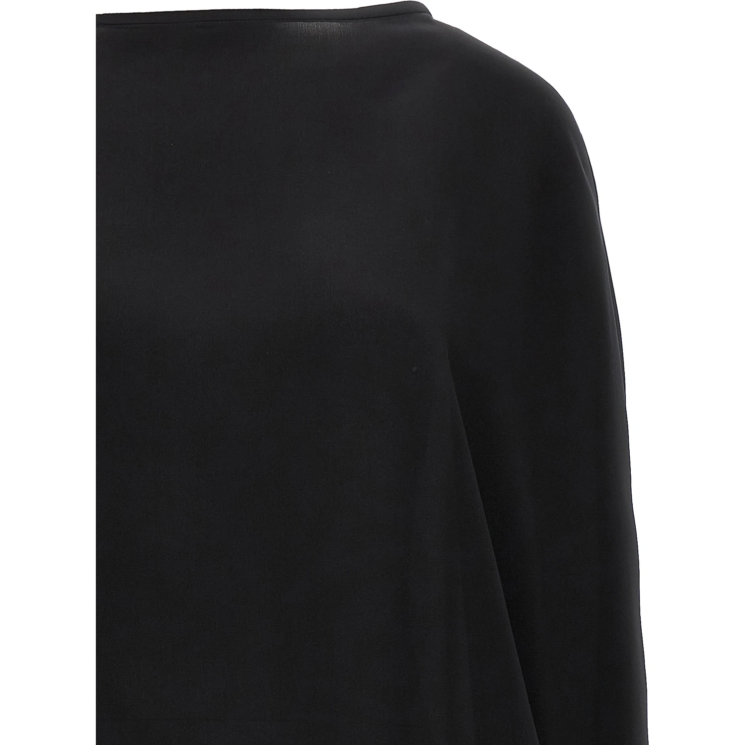 Black Silk Blouse