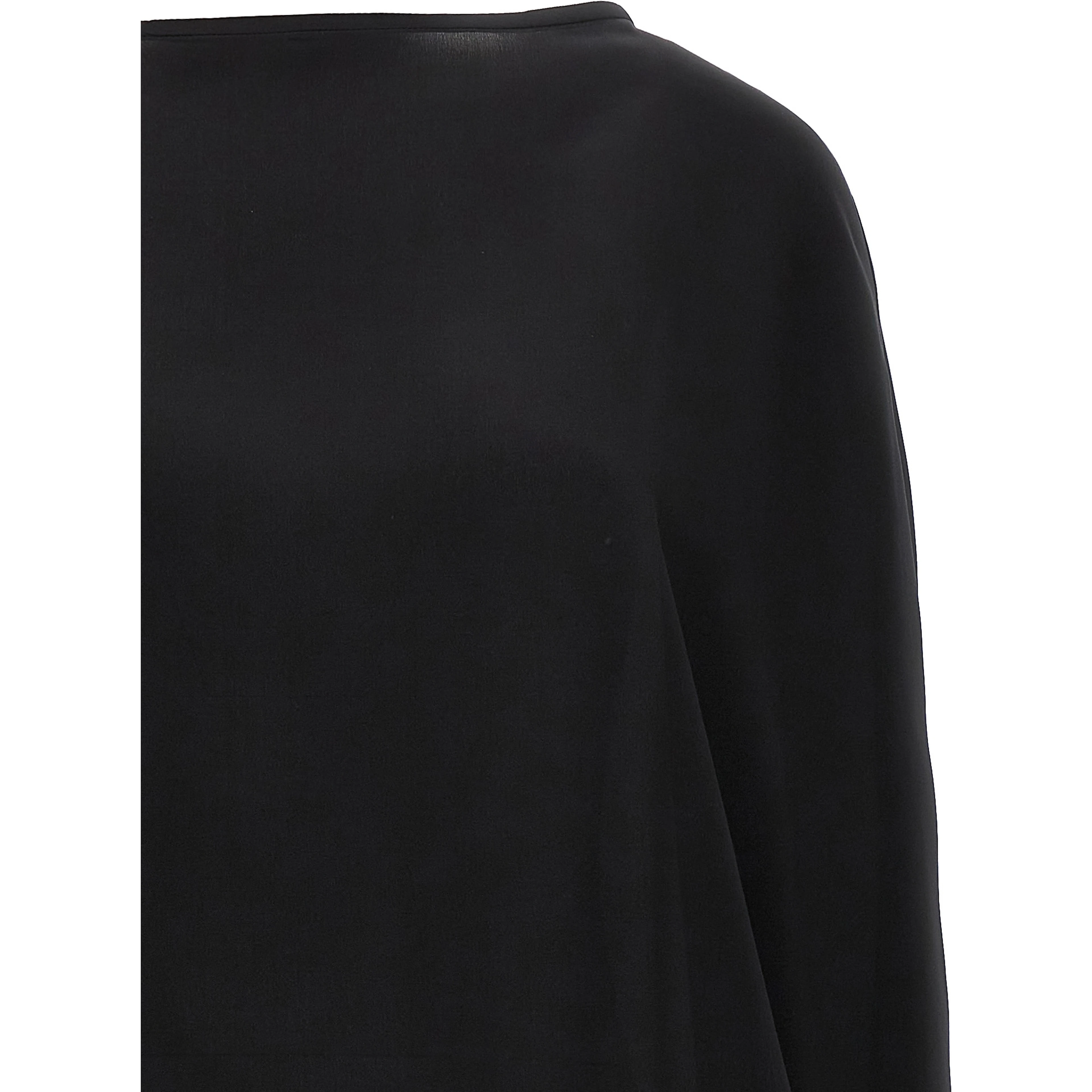 Black Silk Blouse