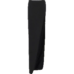 Black Lamb Leather Mini Skirt