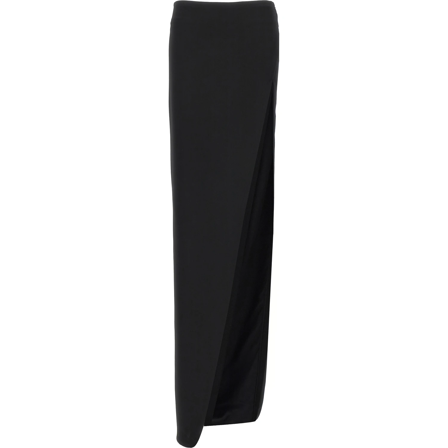 Black Lamb Leather Mini Skirt