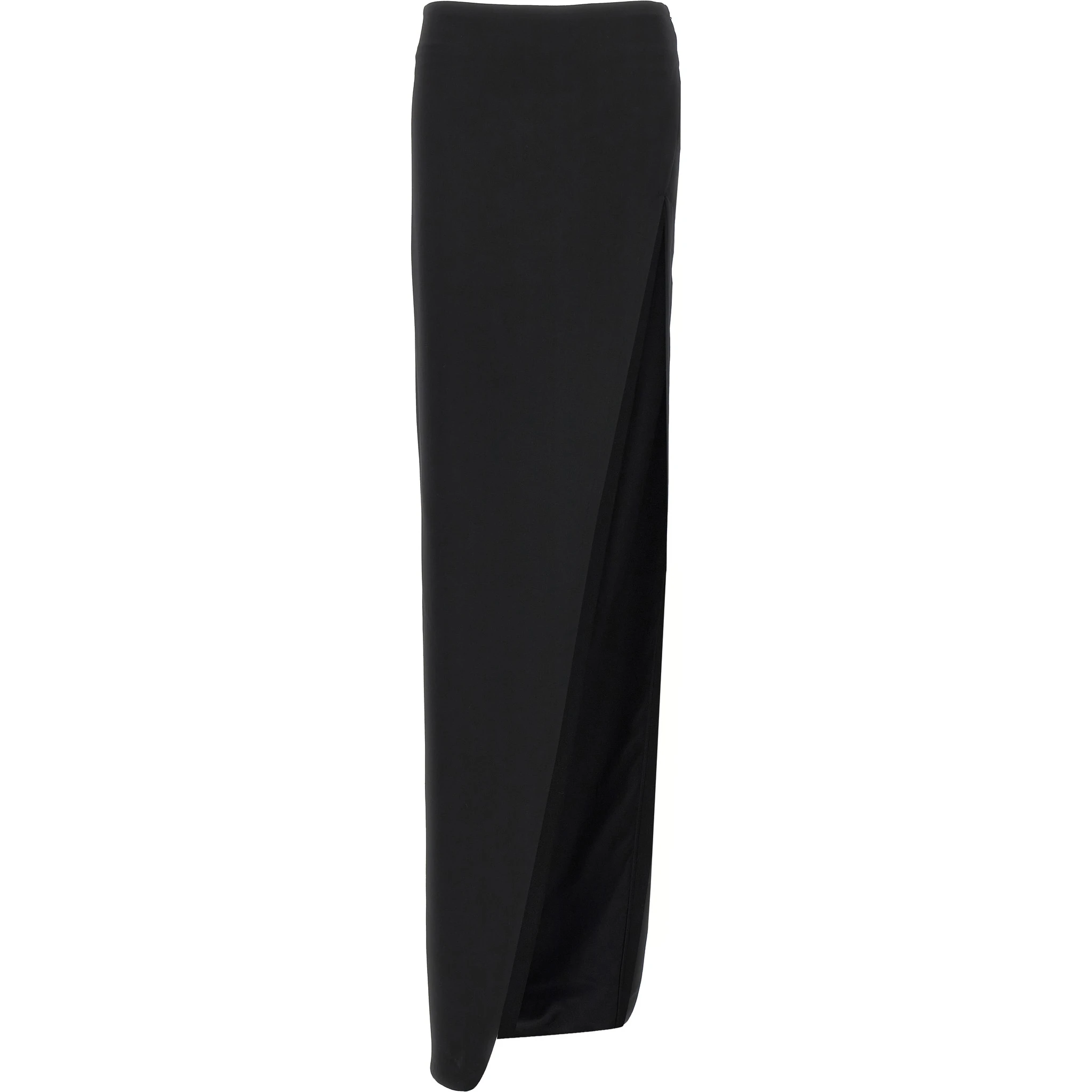 Black Lamb Leather Mini Skirt