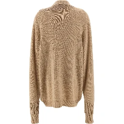 Beige Cashmere Cardigan