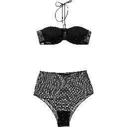 Black Polyamide Lingerie