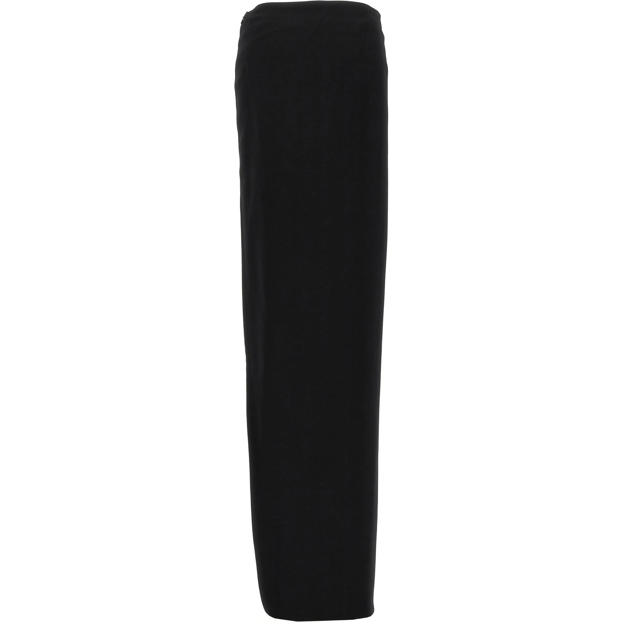 Black Lamb Leather Mini Skirt