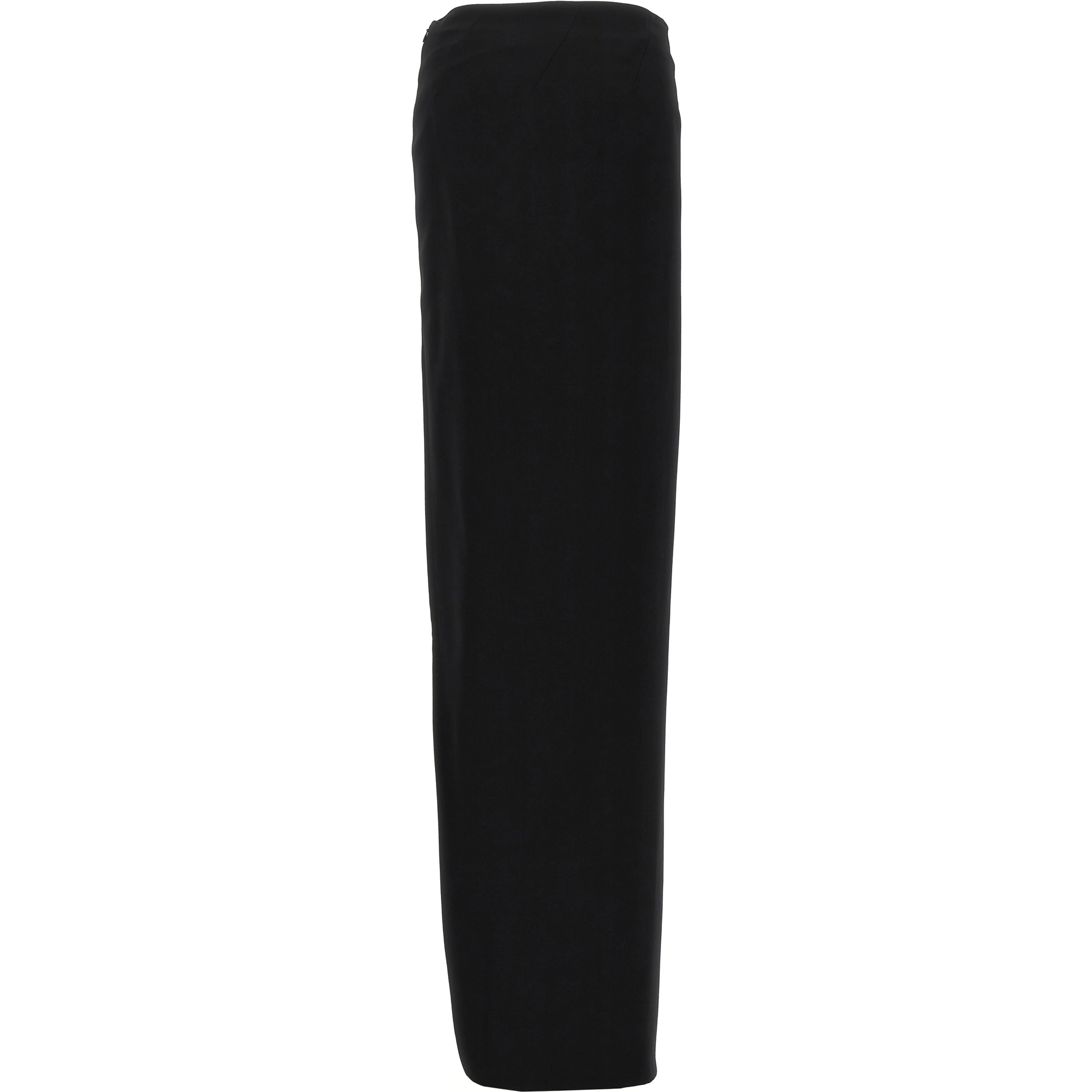 Black Lamb Leather Mini Skirt