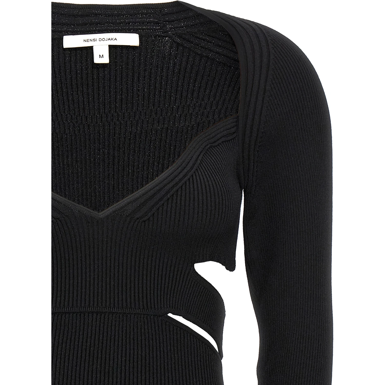 Black Viscose Cardigan