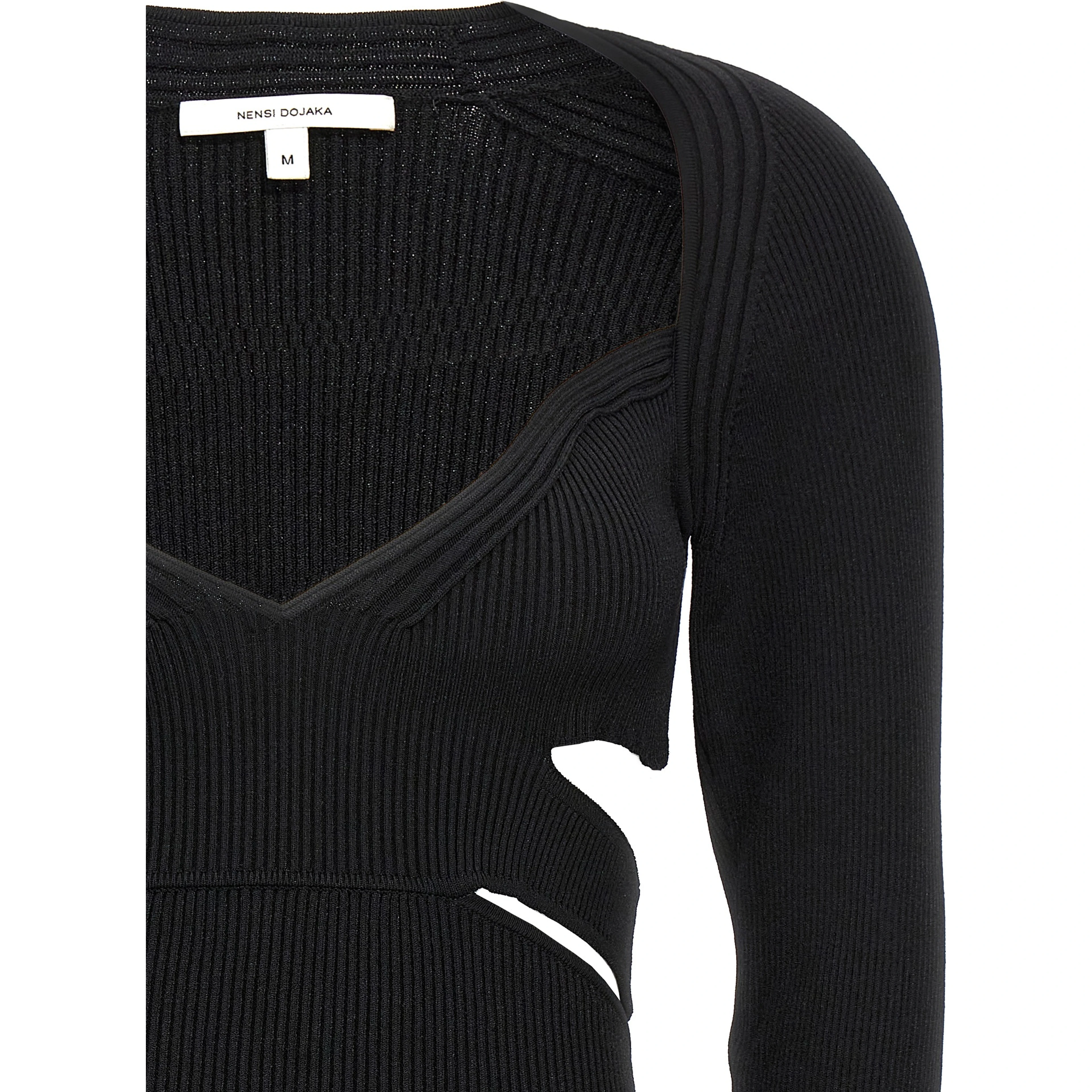 Black Viscose Cardigan