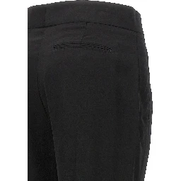 Black Viscose Dress Pants