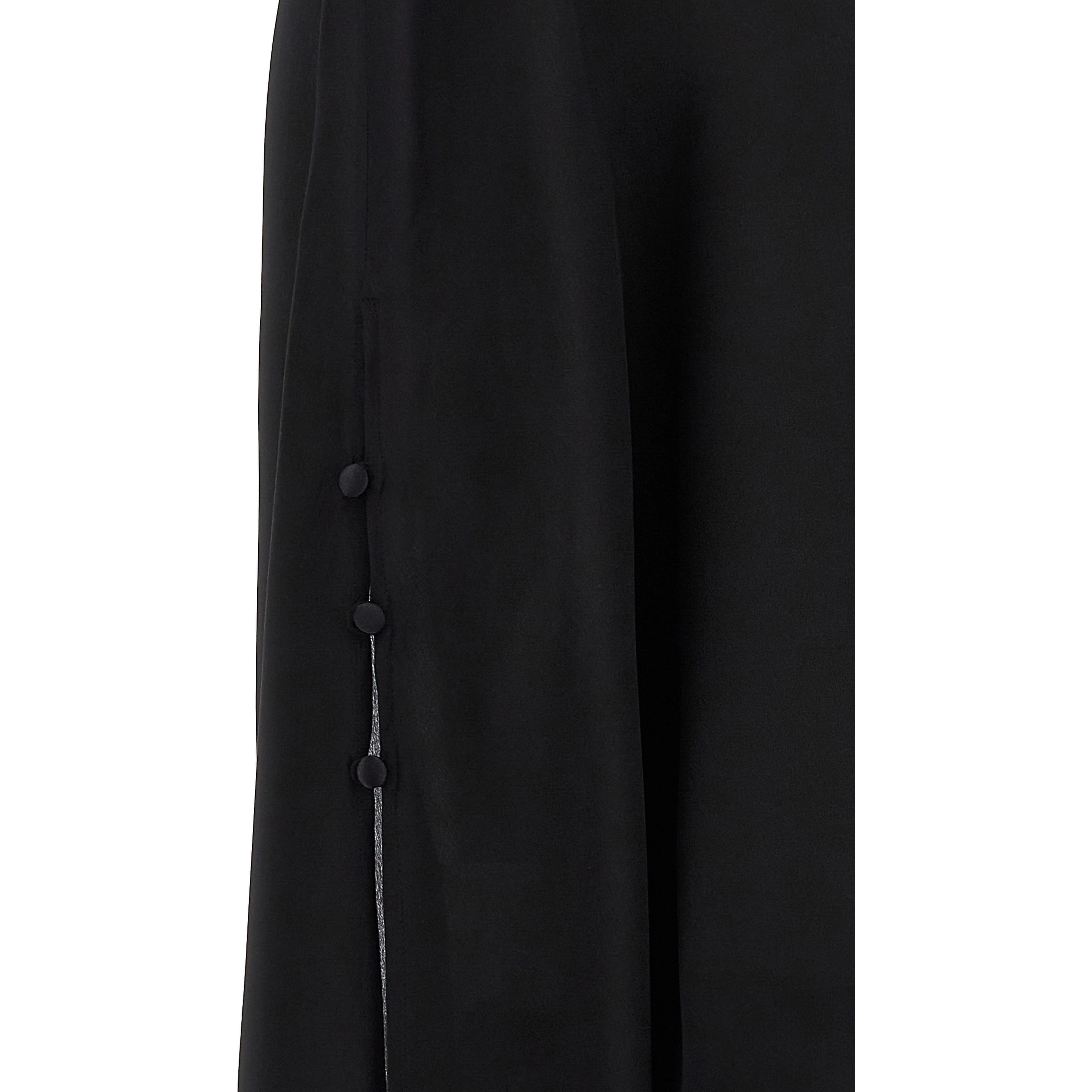Black Silk Blouse