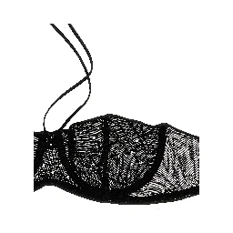Black Polyamide Lingerie