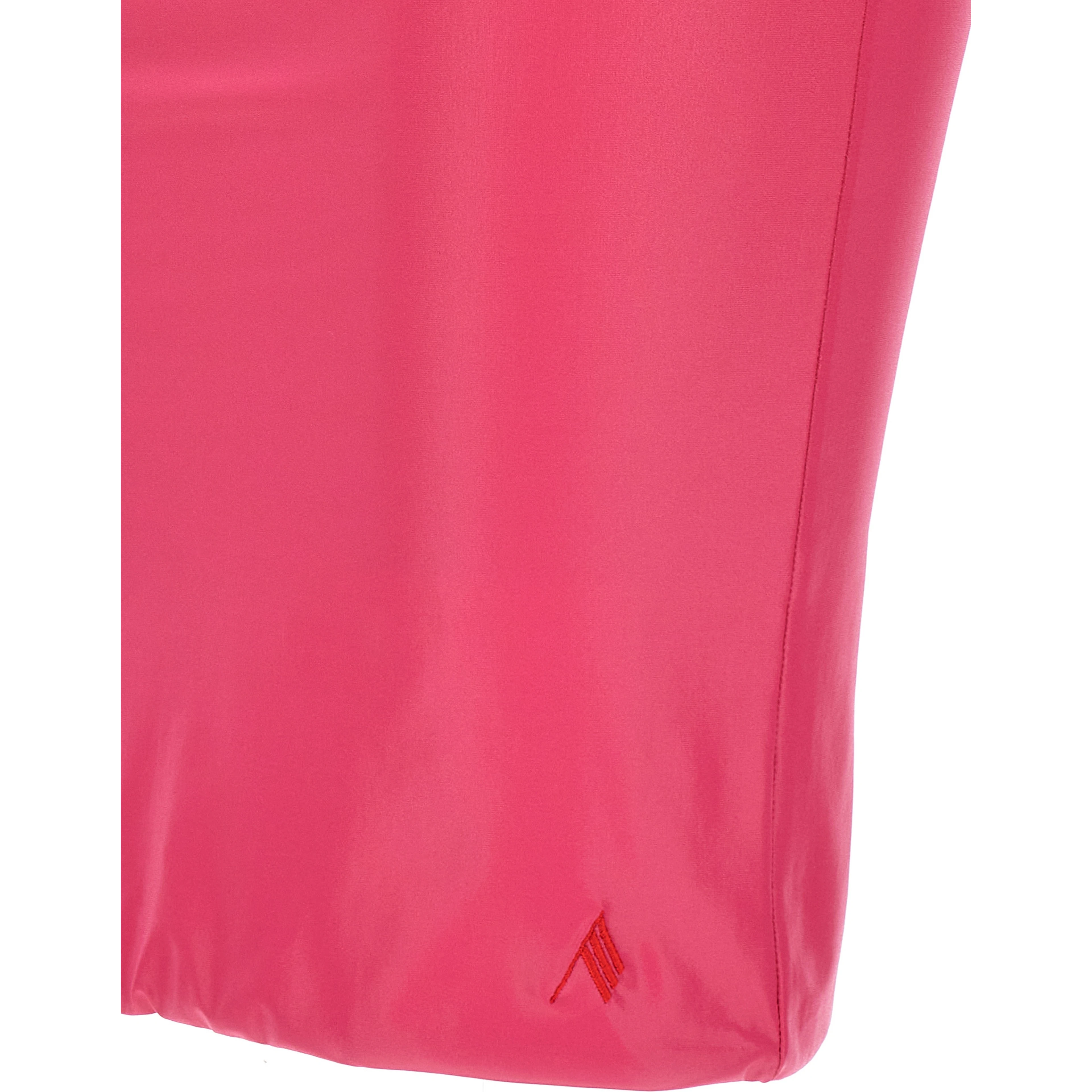 Fuchsia Polyamide Long Skirt