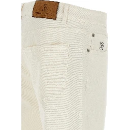 White Cotton Jeans Denim