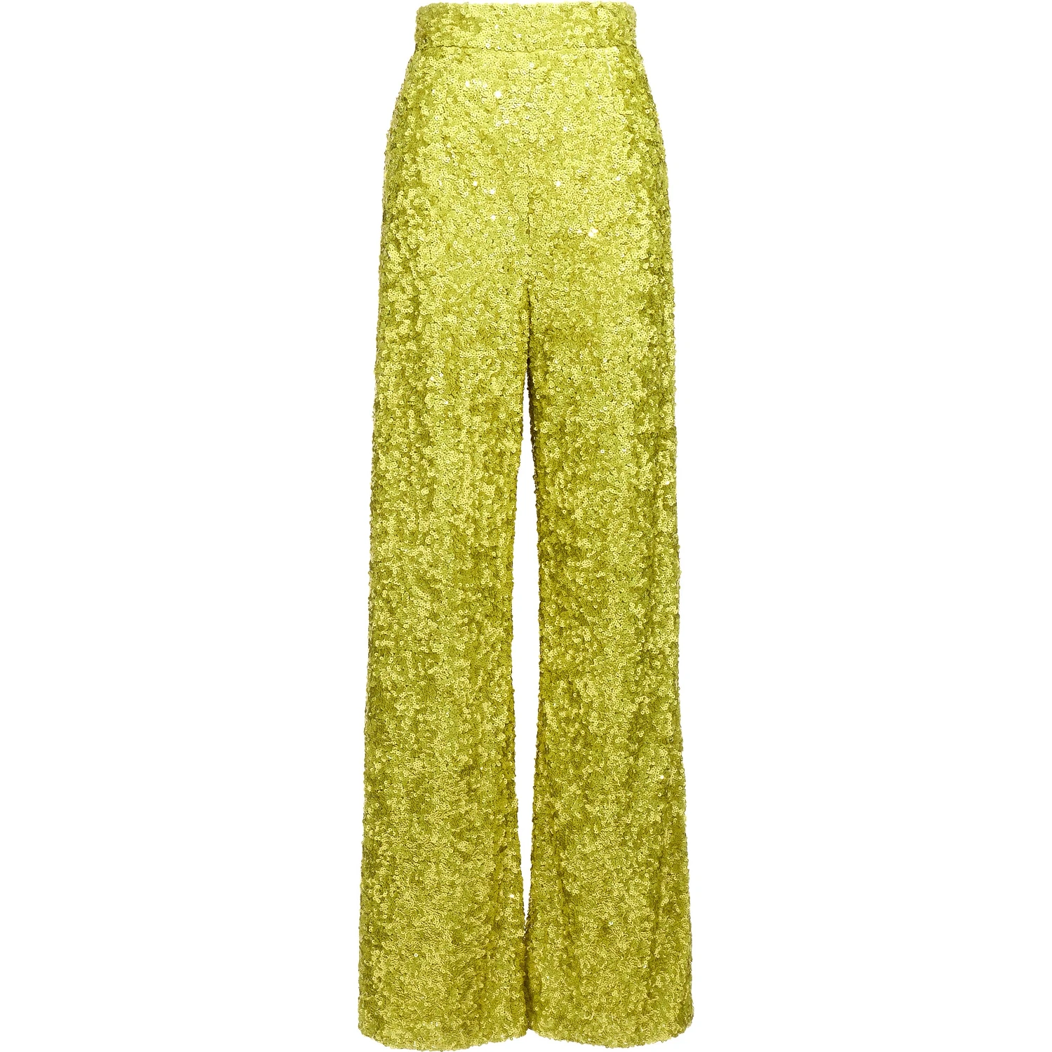 Bicolor Polyamide Flared Pants