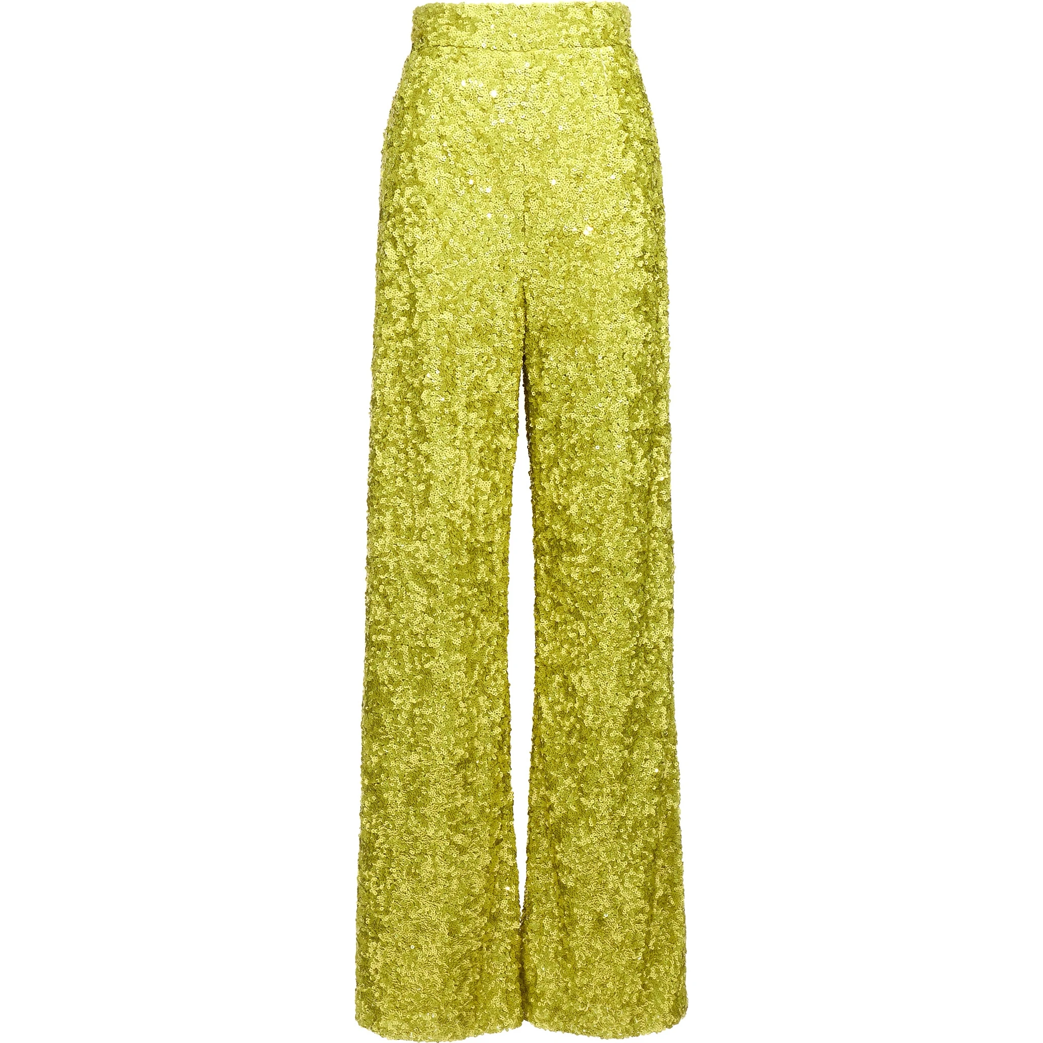 Bicolor Polyamide Flared Pants