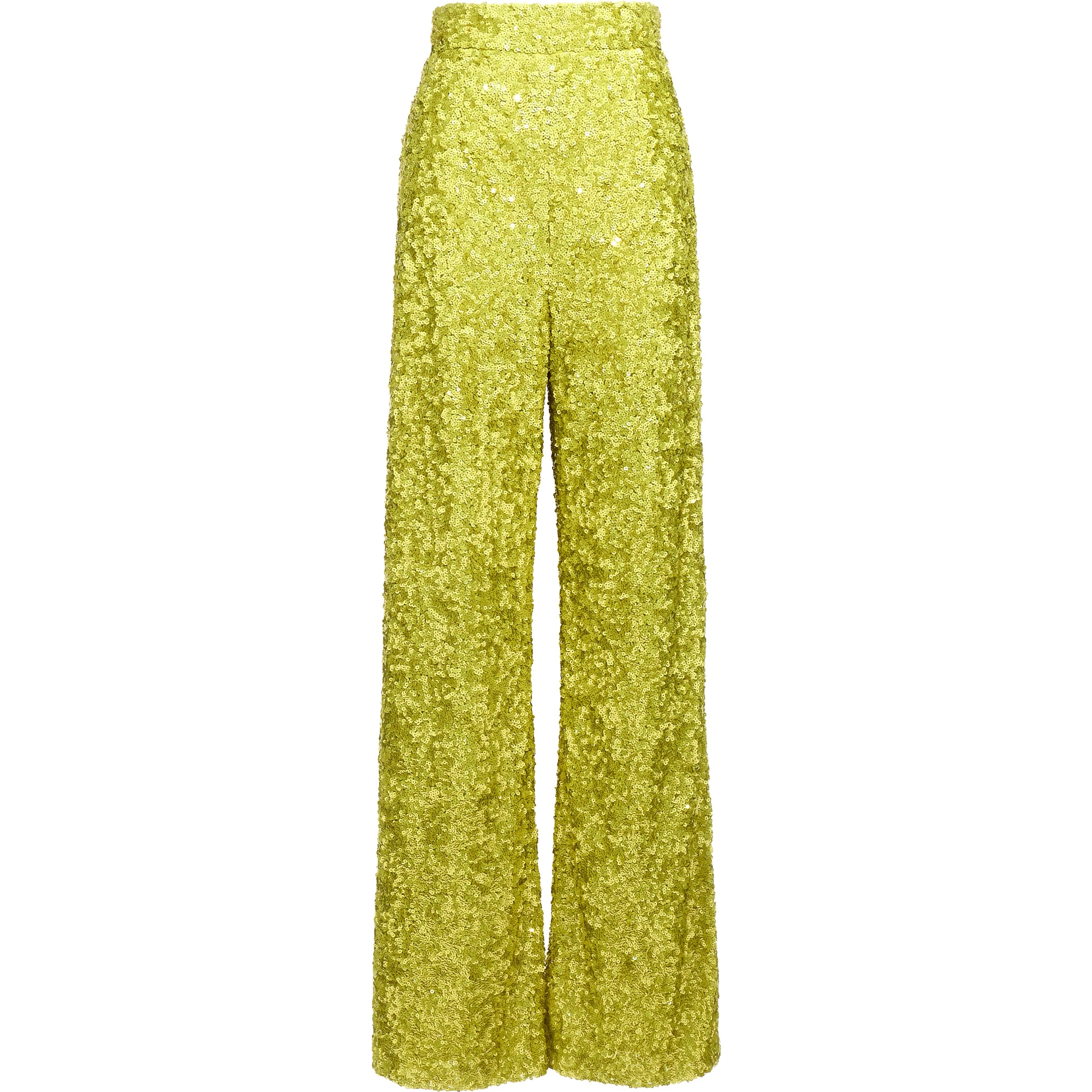 Bicolor Polyamide Flared Pants