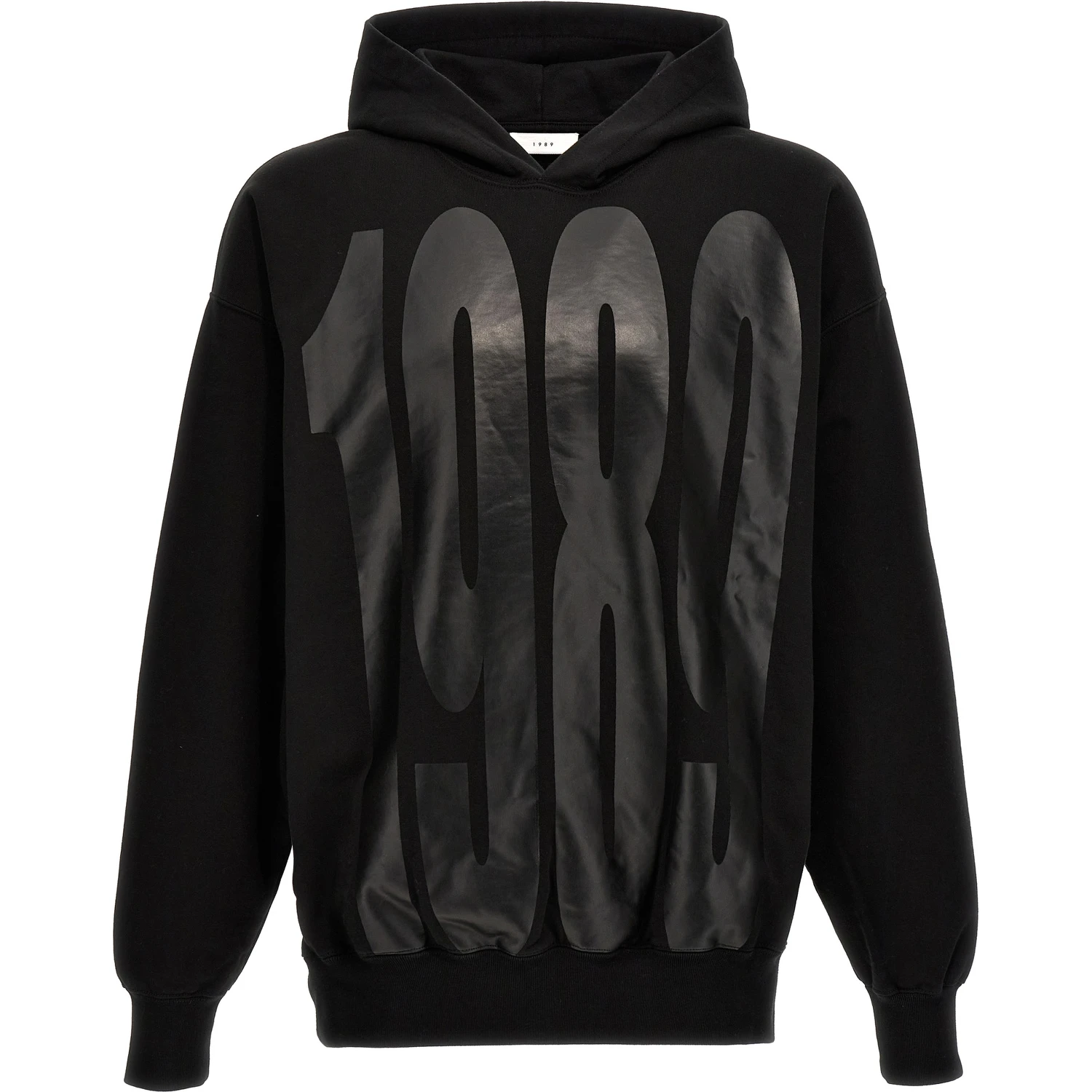 Black Cotton Sweatshirt