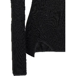 Black Viscose Cardigan