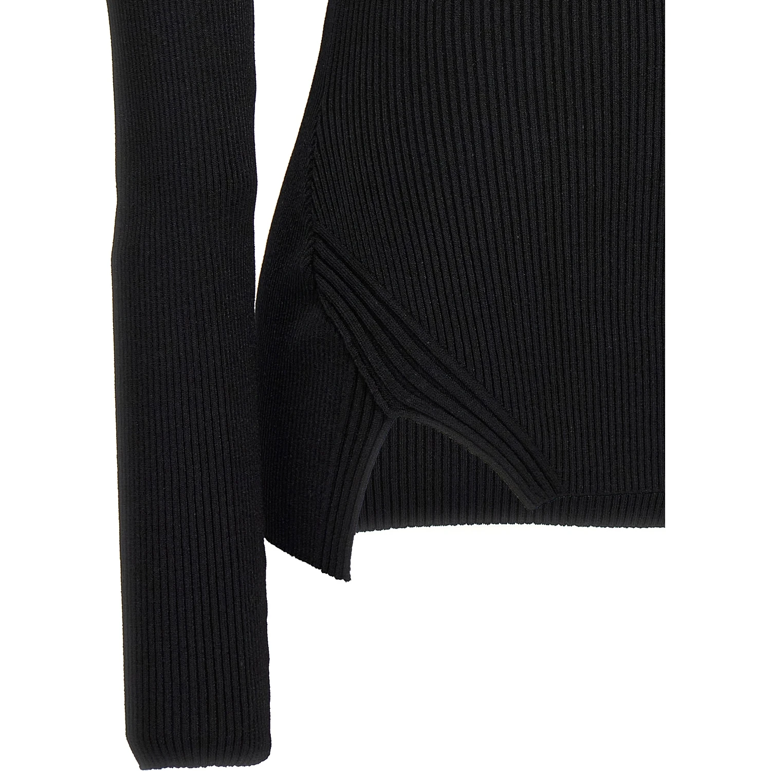 Black Viscose Cardigan