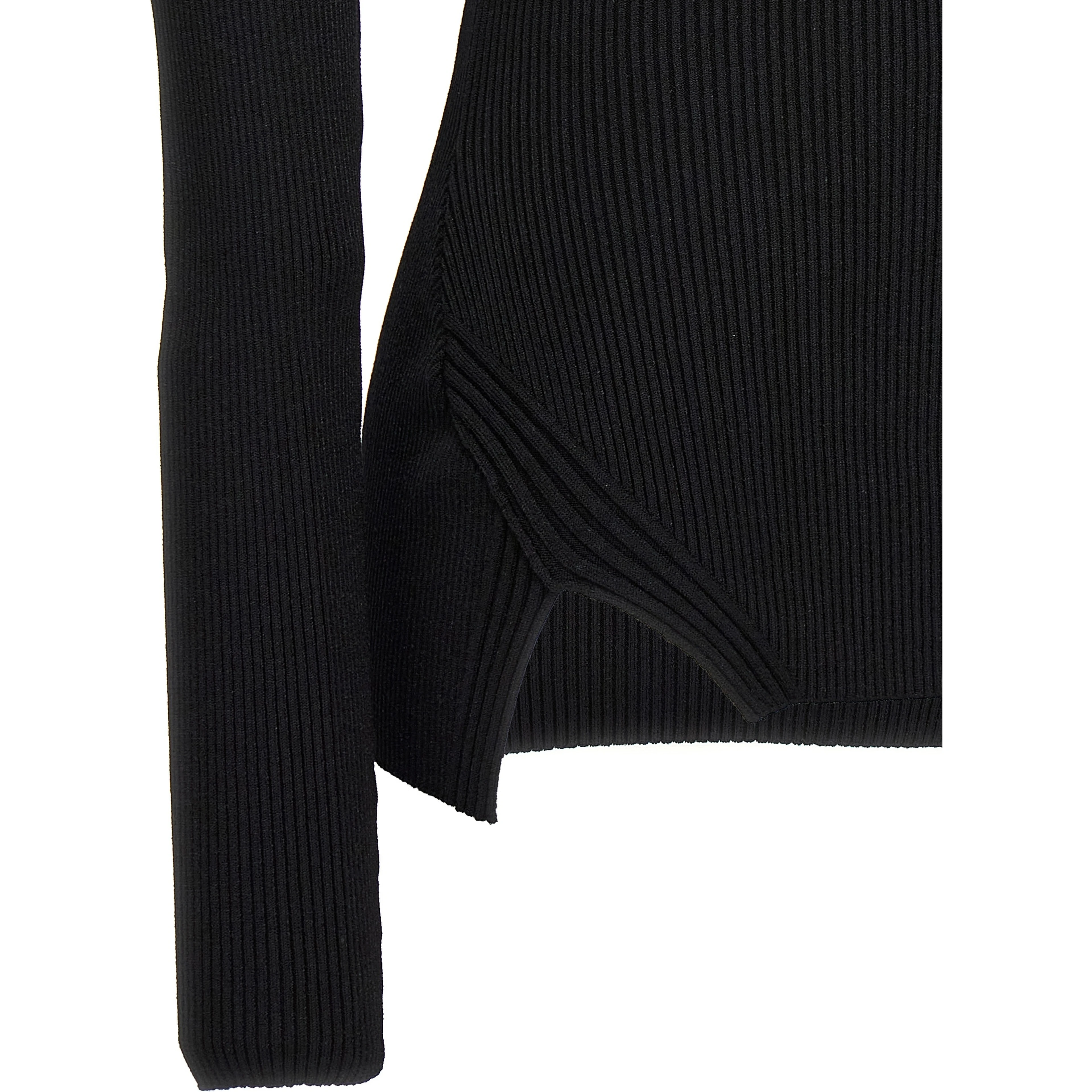 Black Viscose Cardigan