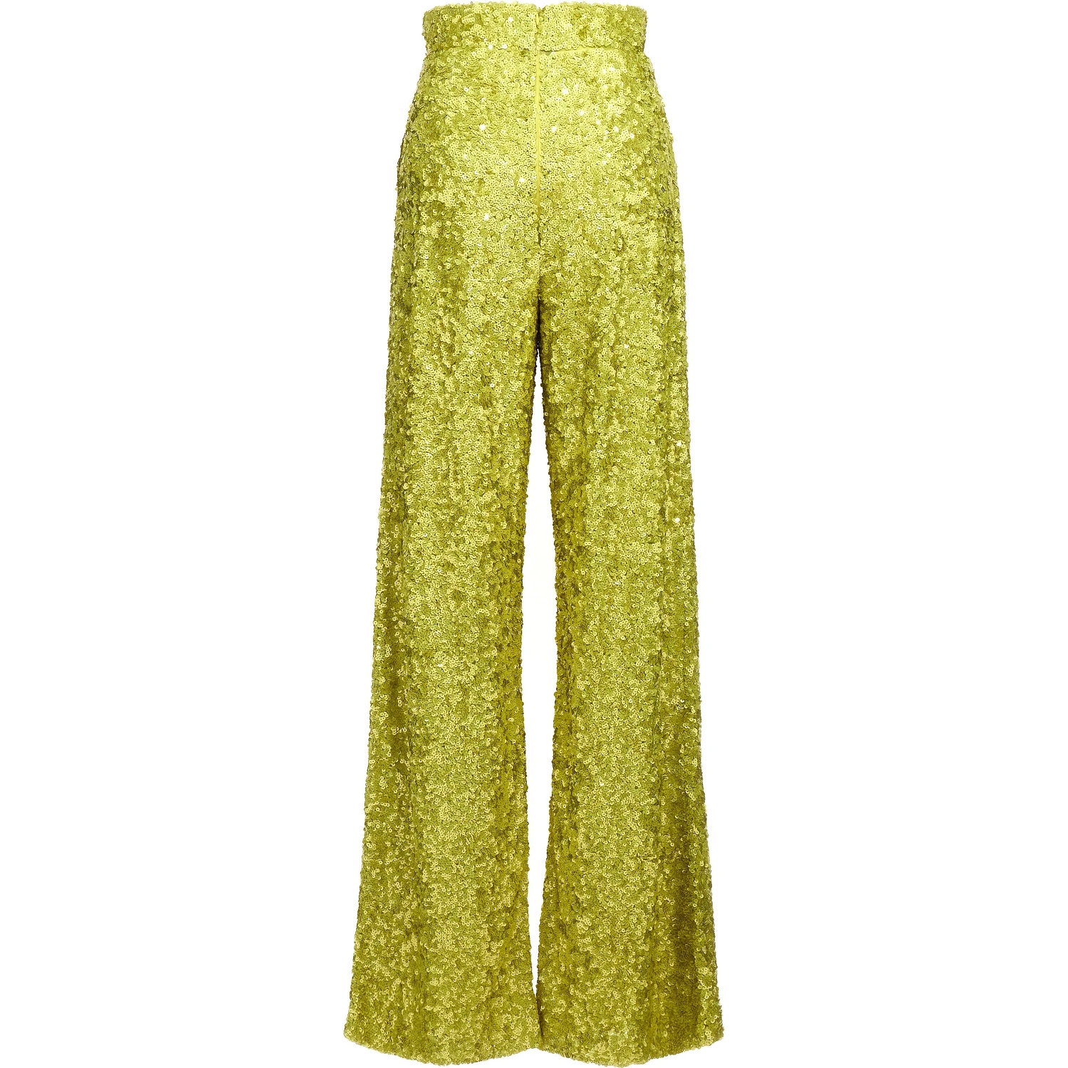 Bicolor Polyamide Flared Pants