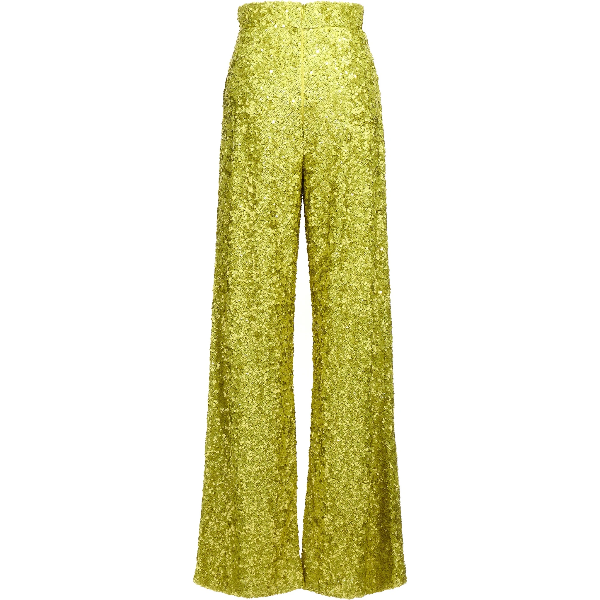 Bicolor Polyamide Flared Pants