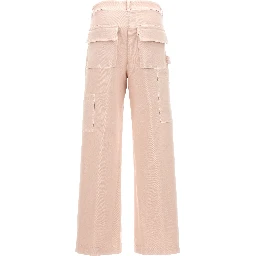 Multicolor Cotton Cargo Pants