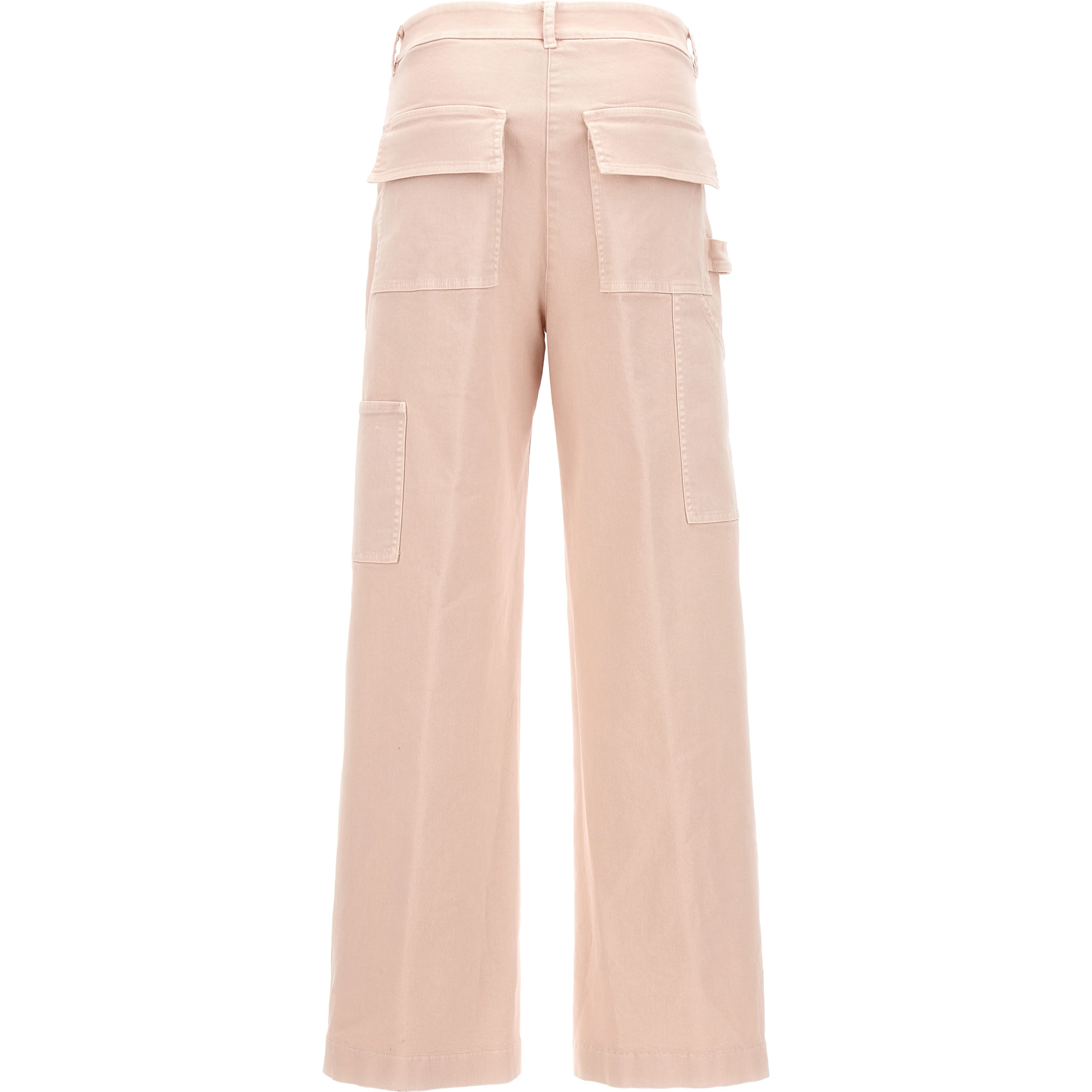 Multicolor Cotton Cargo Pants