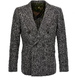 Gray Wool Blazer