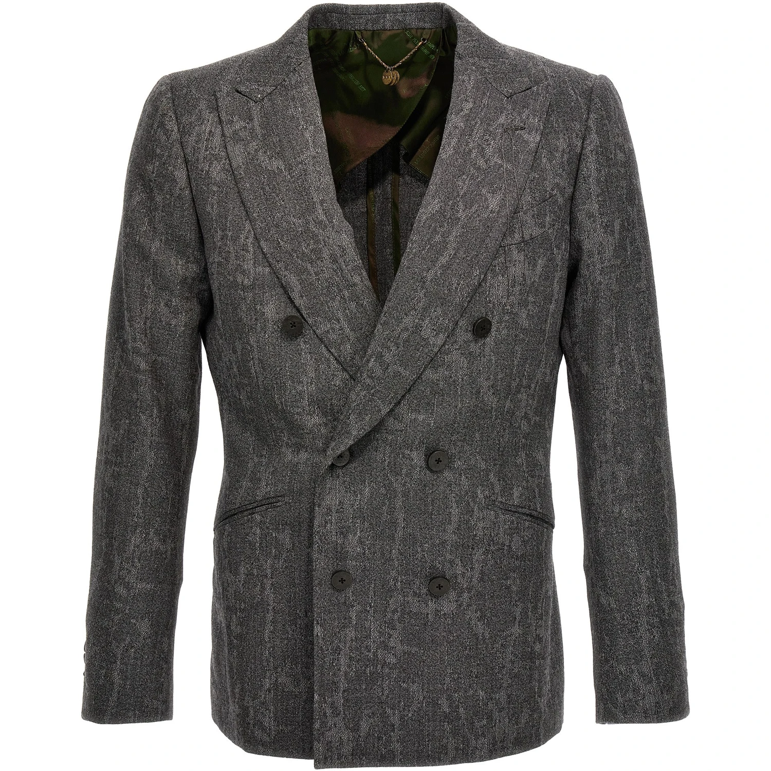 Gray Wool Blazer