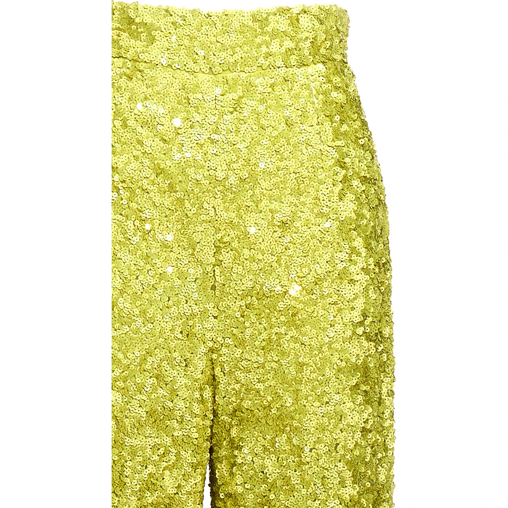 Bicolor Polyamide Flared Pants