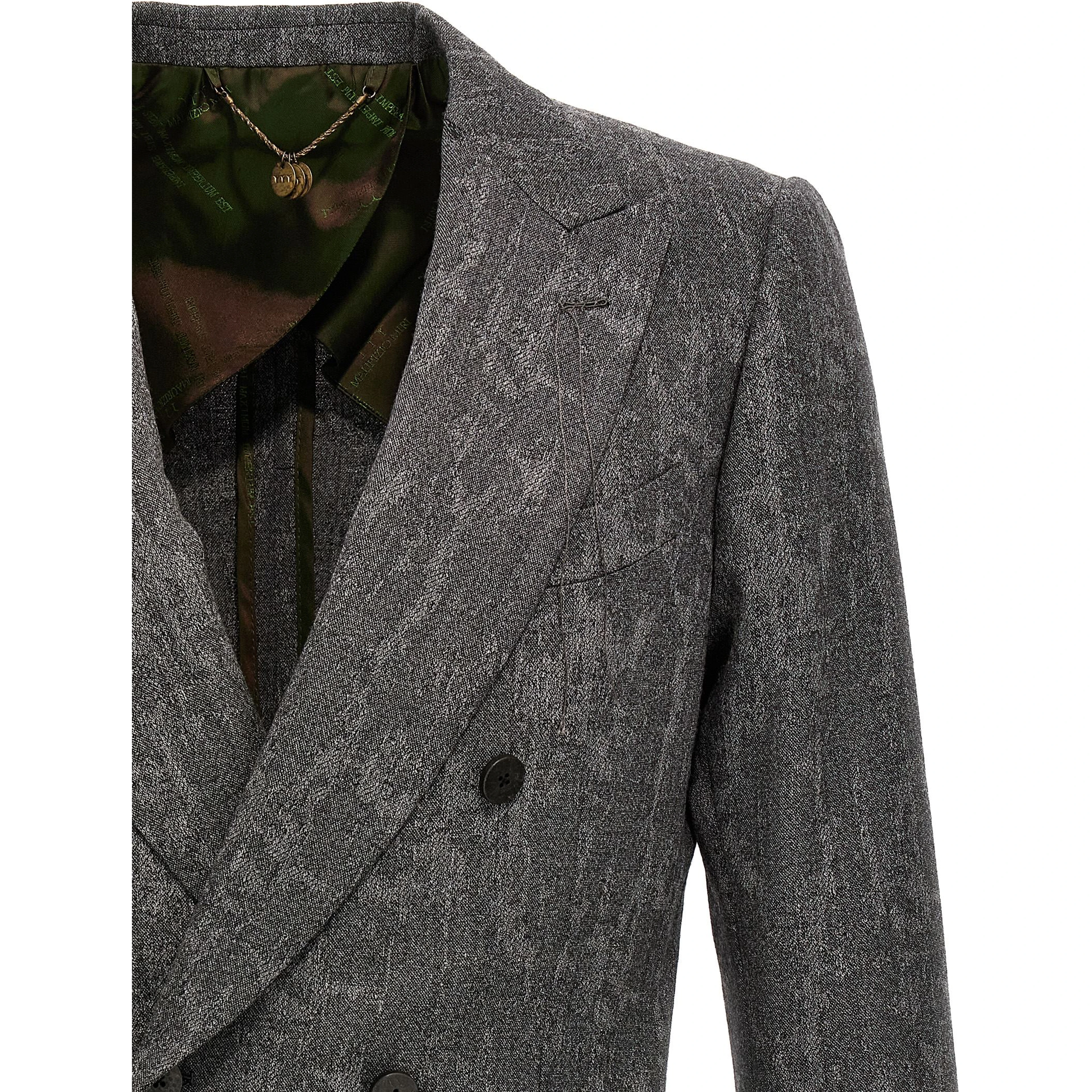 Gray Wool Blazer