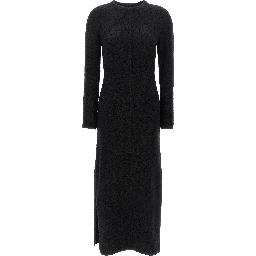 Black Cashmere Long Dress