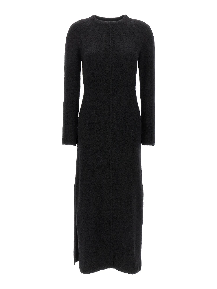 Black Cashmere Long Dress