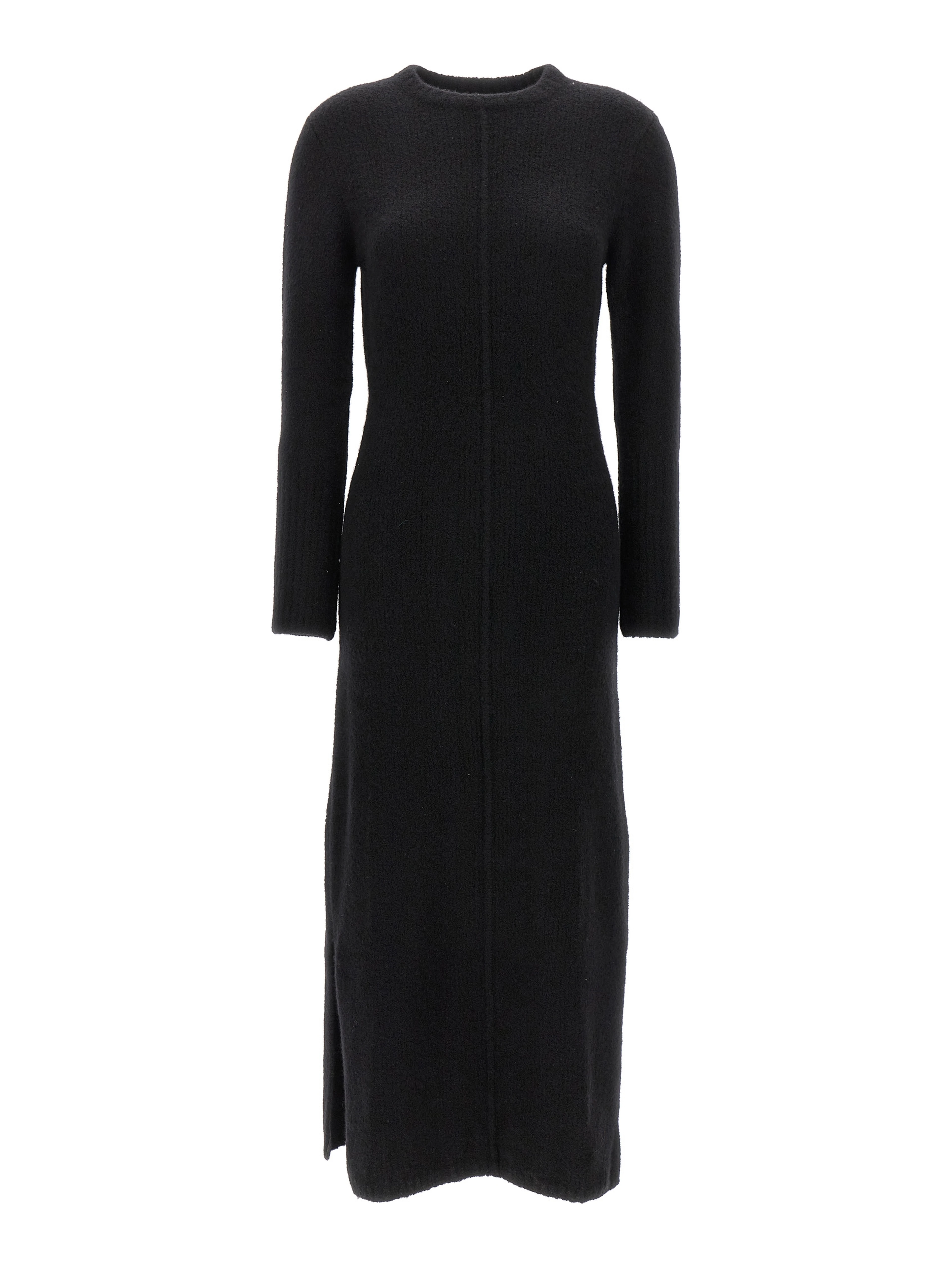 Black Cashmere Long Dress