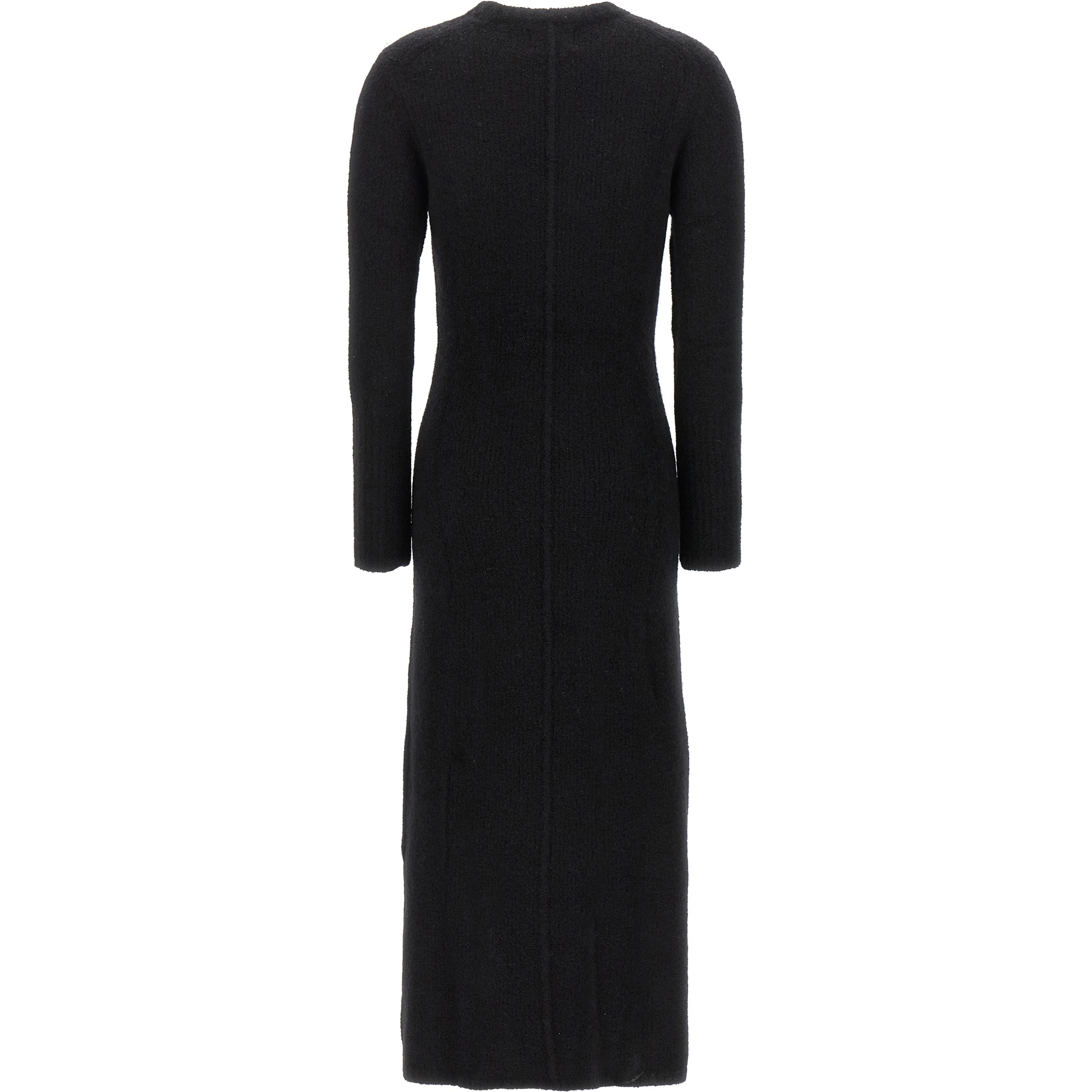 Black Cashmere Long Dress