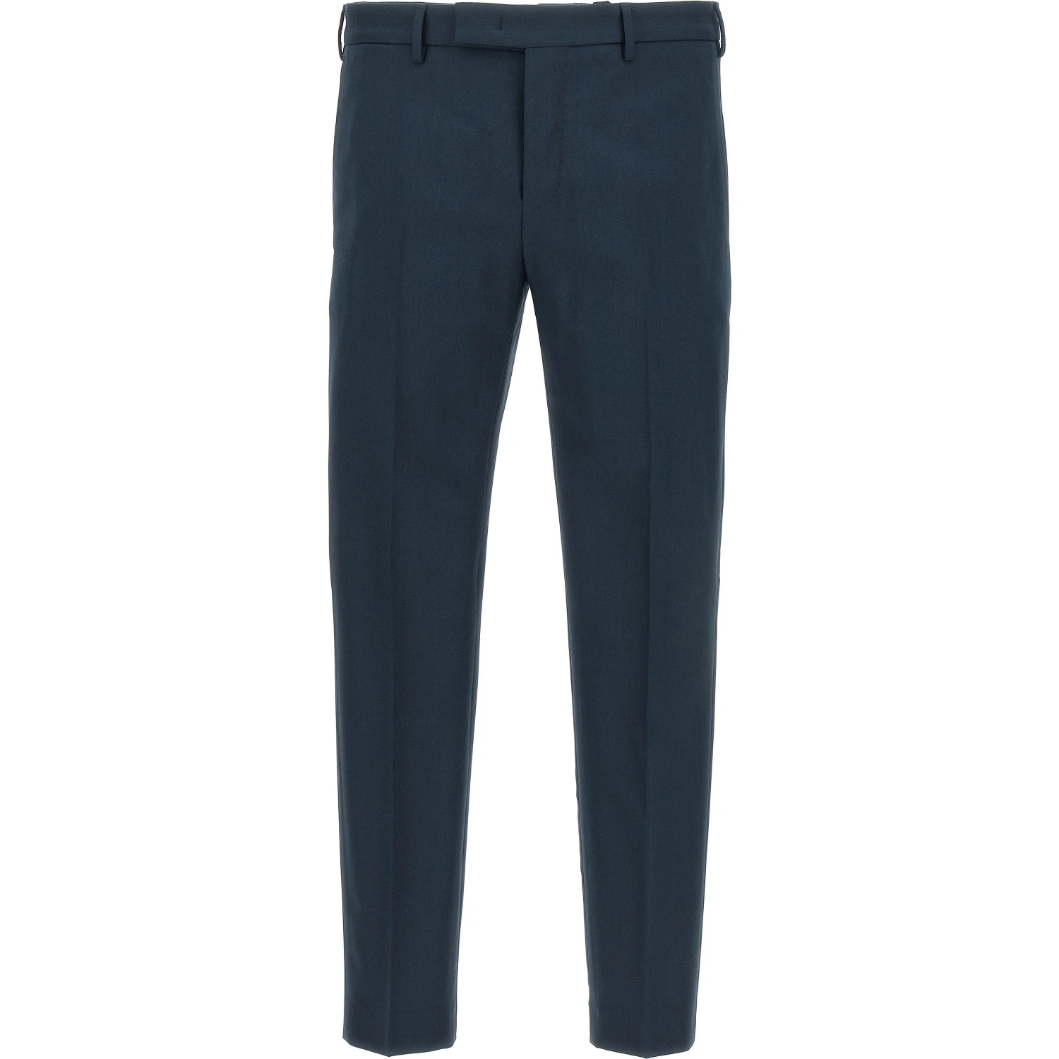 Blue Virgin Wool Dress Pants