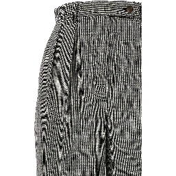 Bicolor Elastane Casual Pants
