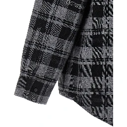 Gray Cotton Shell Jacket