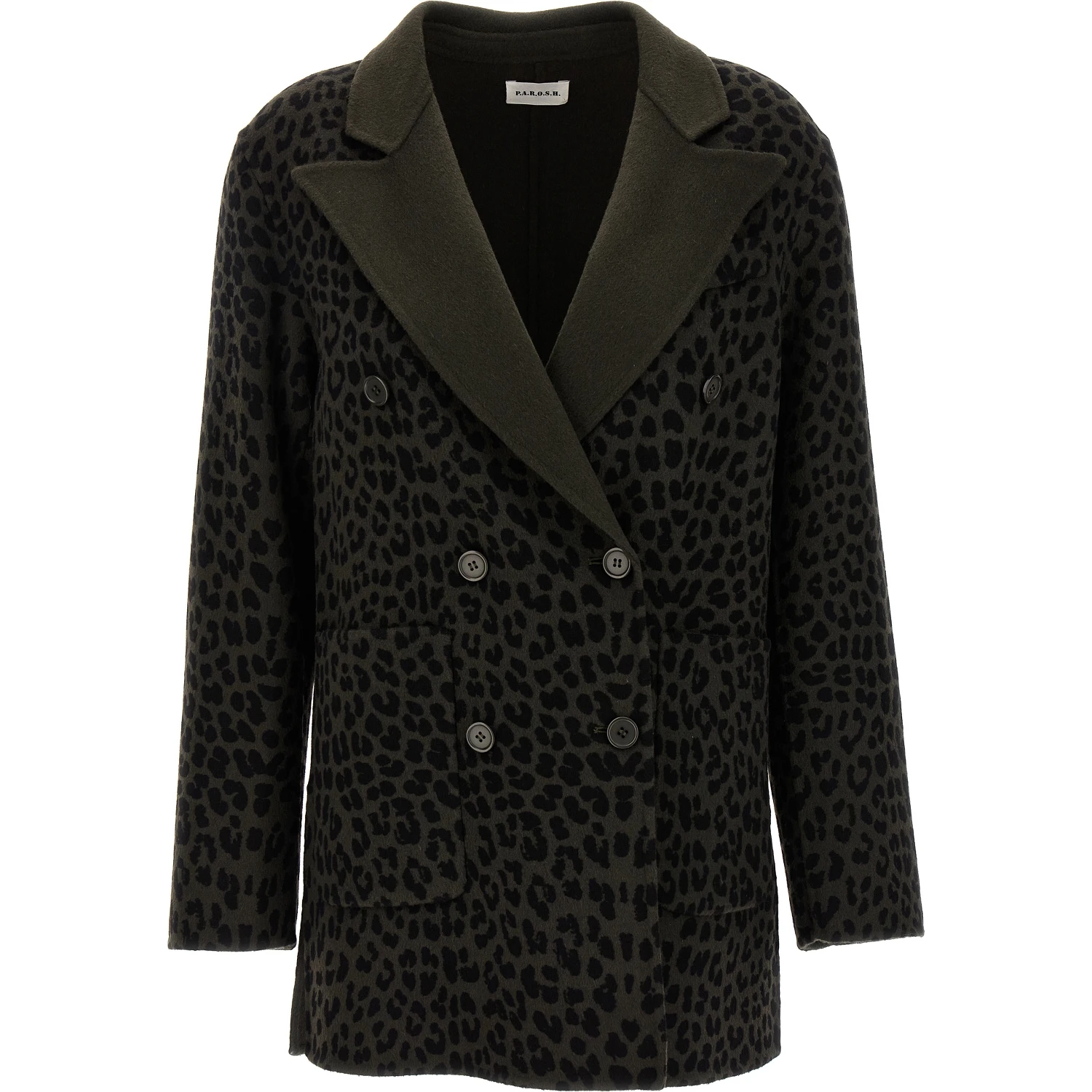 Bicolor Wool Blazer