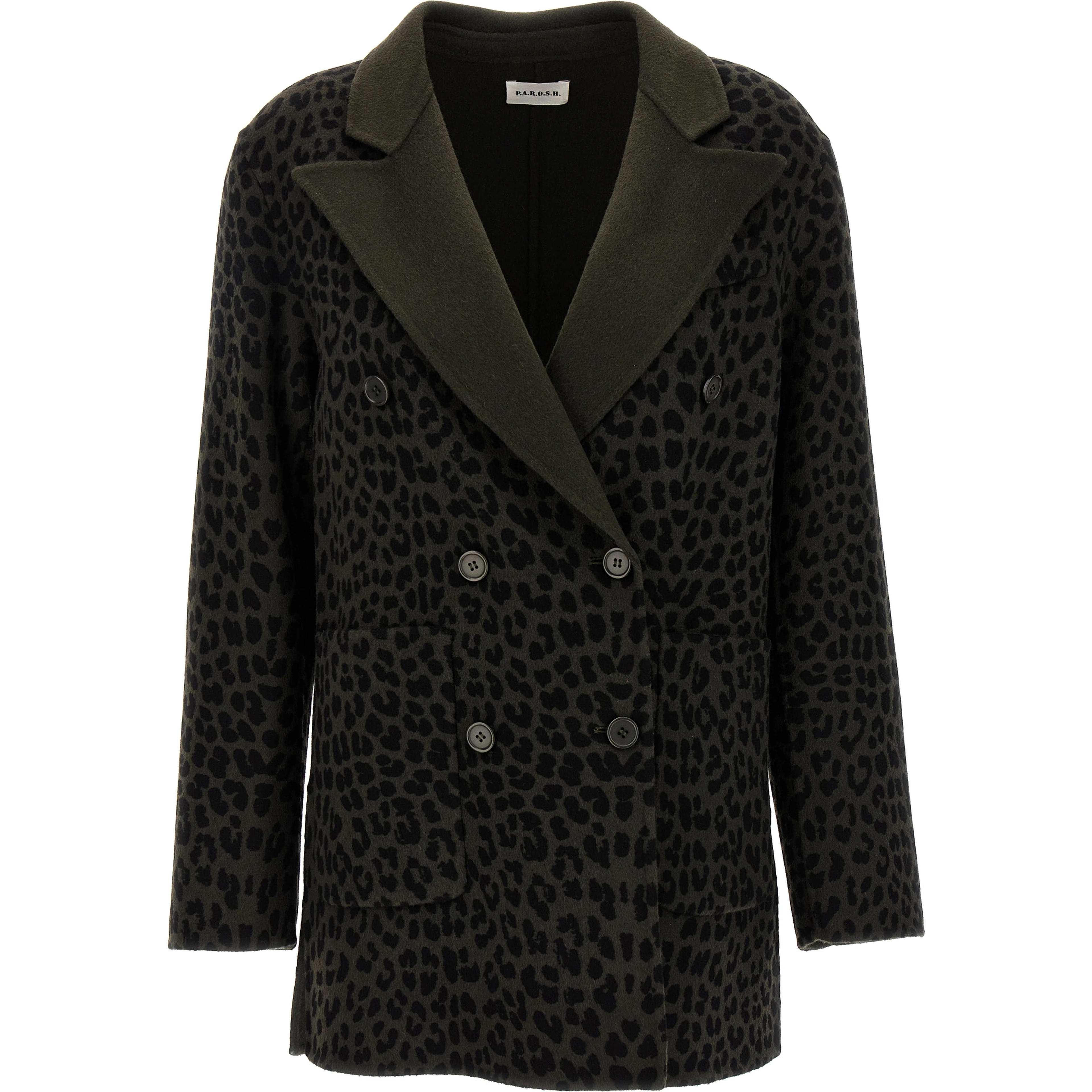 Bicolor Wool Blazer