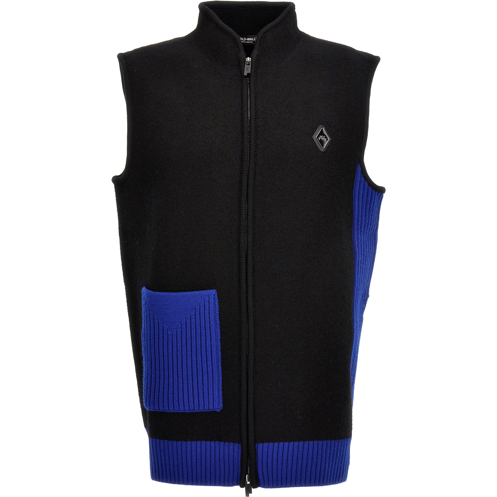 Multicolor Merino Wool Sleeveless Jacket